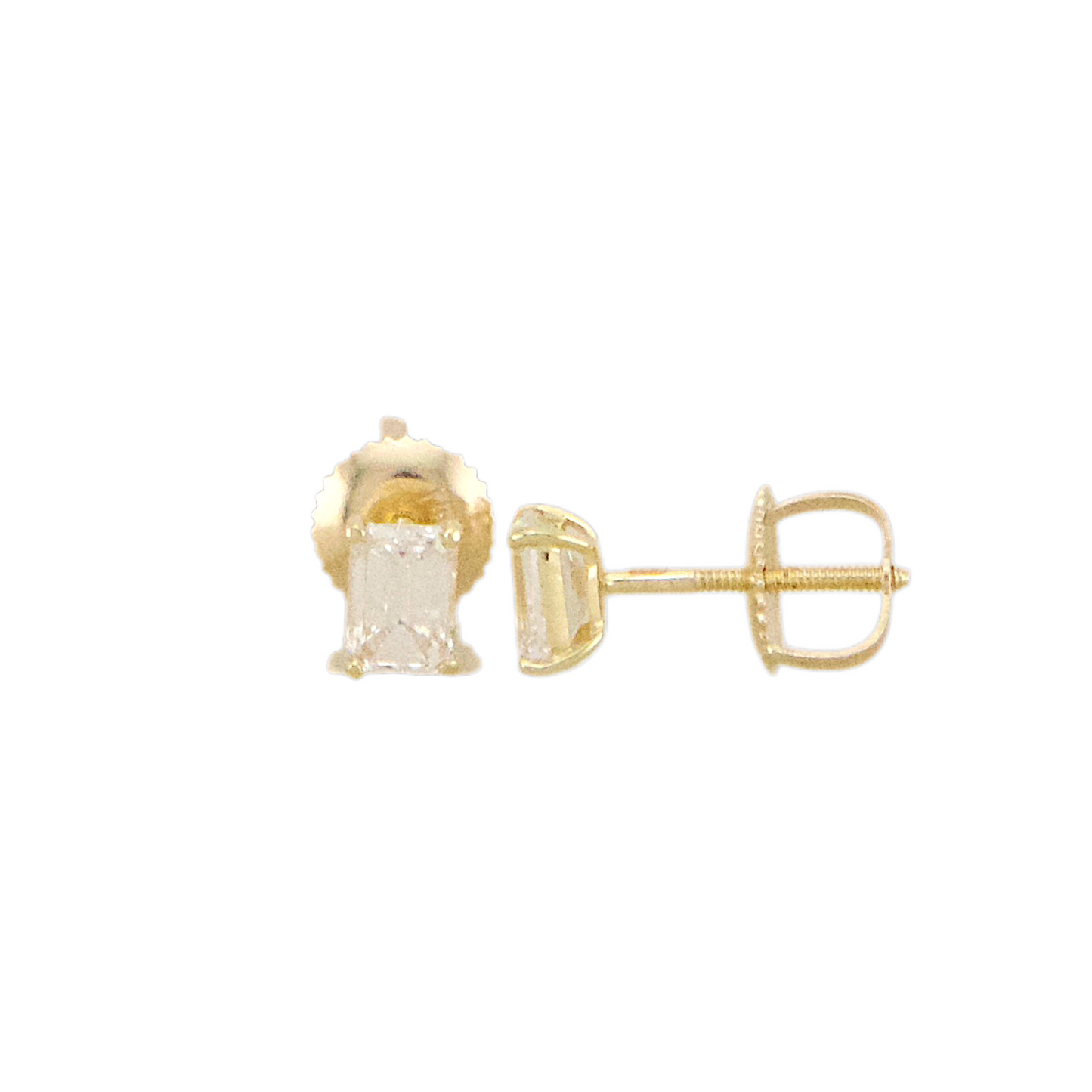 Lab Diamond Stud Earrings