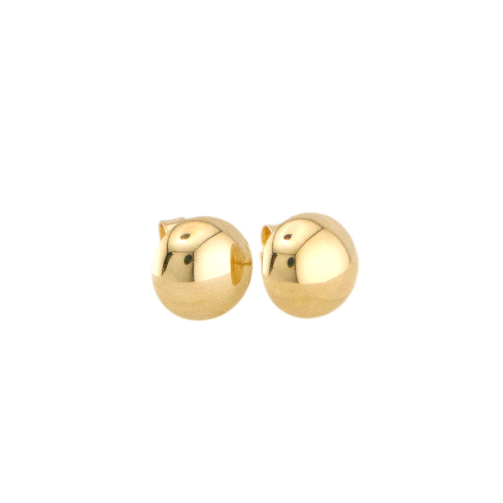 Half Ball Stud Earrings
