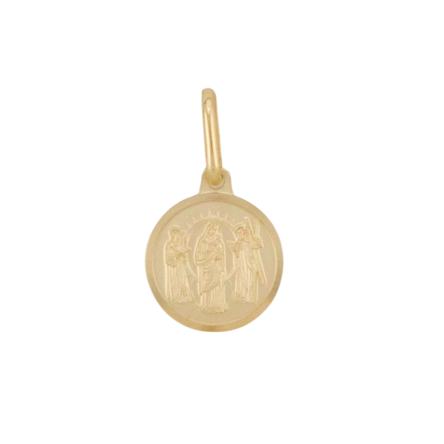 Solid Chiquinquira Virgin Pendant