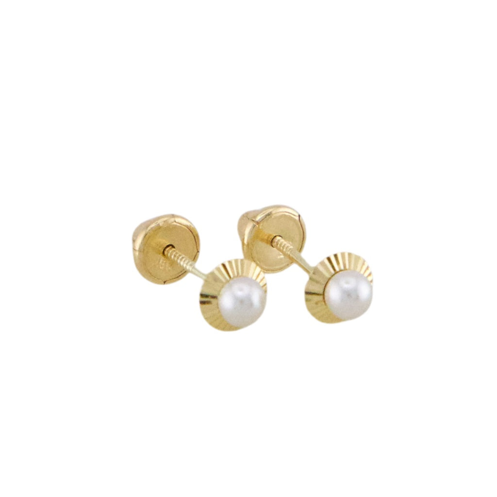 Pearl Stud Earrings