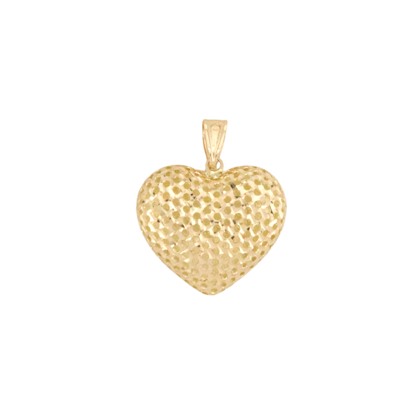 Fancy Heart Pendant 18K