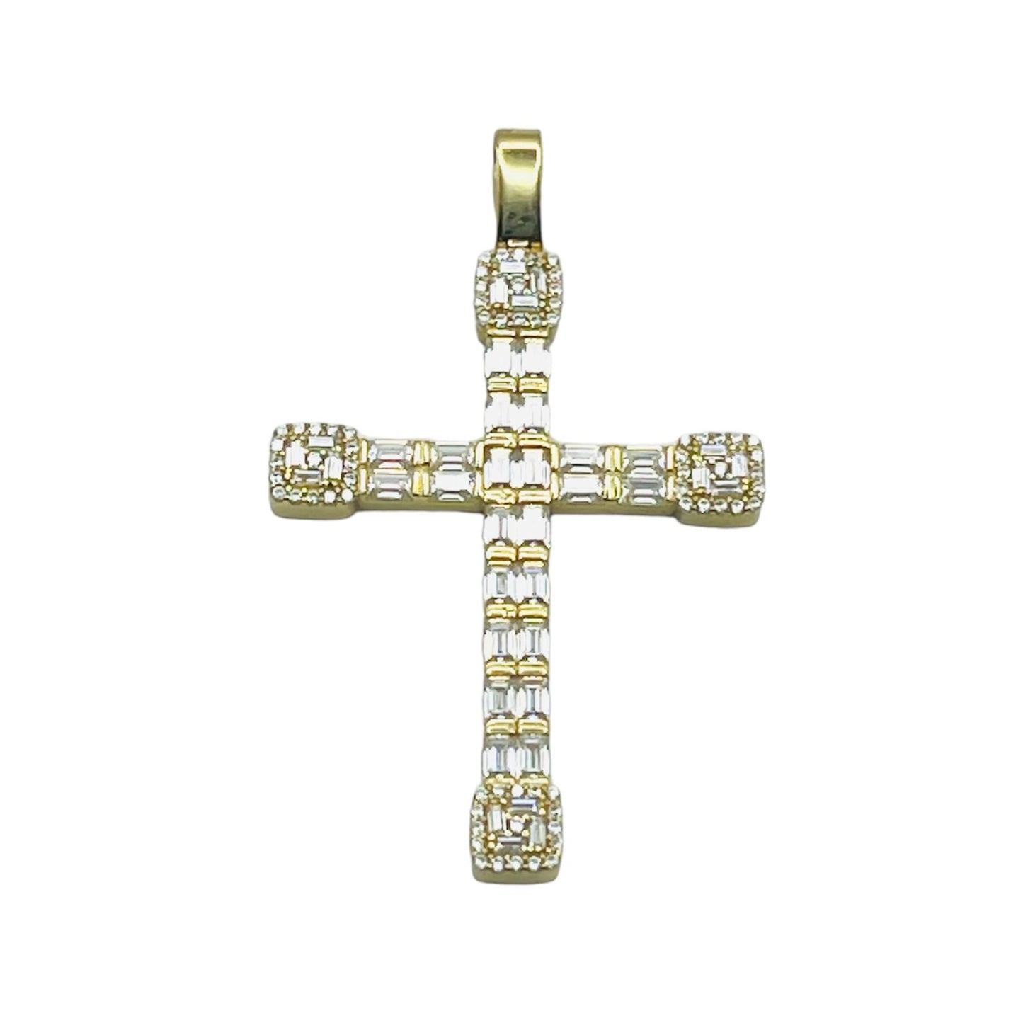 Cross With Zirconia Pendant