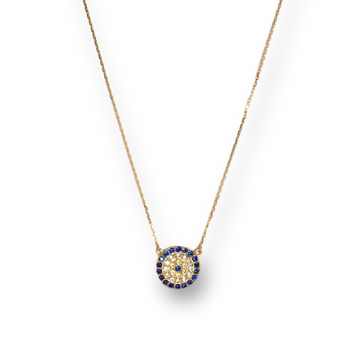 Fancy Blue Circle Chain