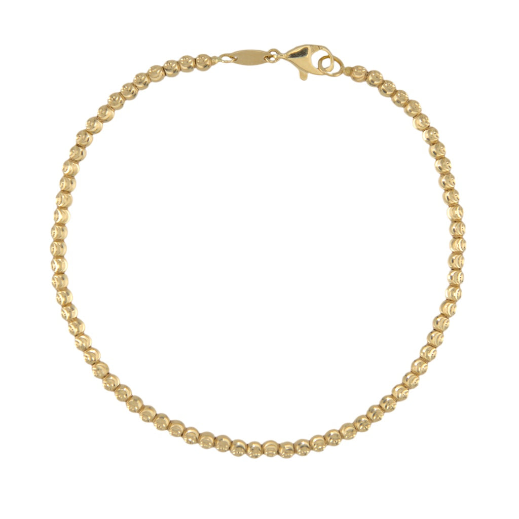 Diamond Cut Balls Women’s Bracelets