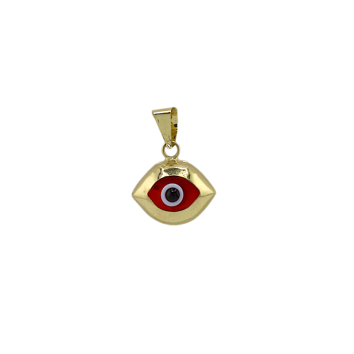 Red Turkish Eye Pendant