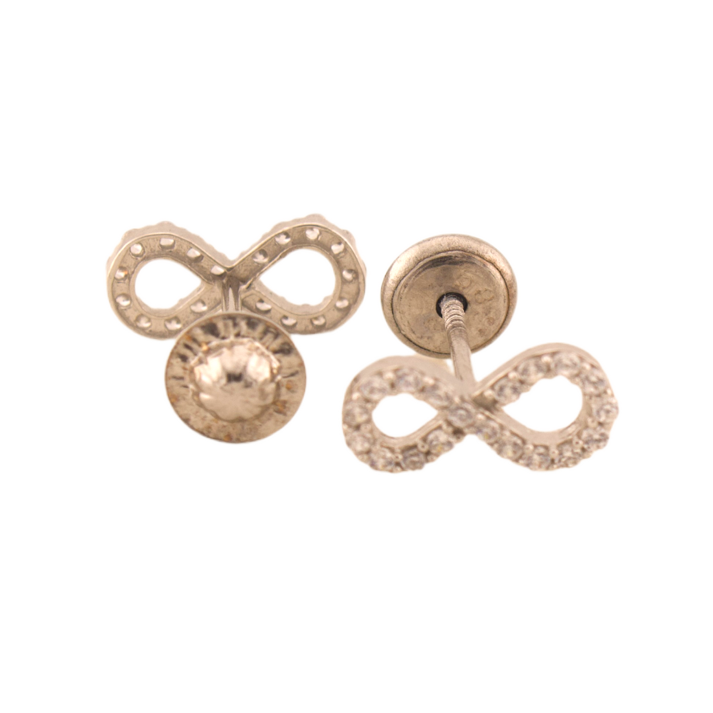Infinity Stud Earrings