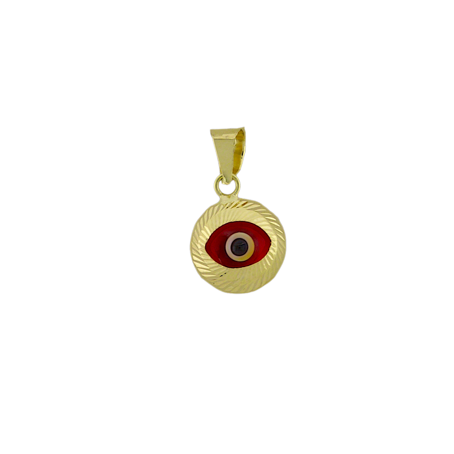 Red Turkish Eye Pendant