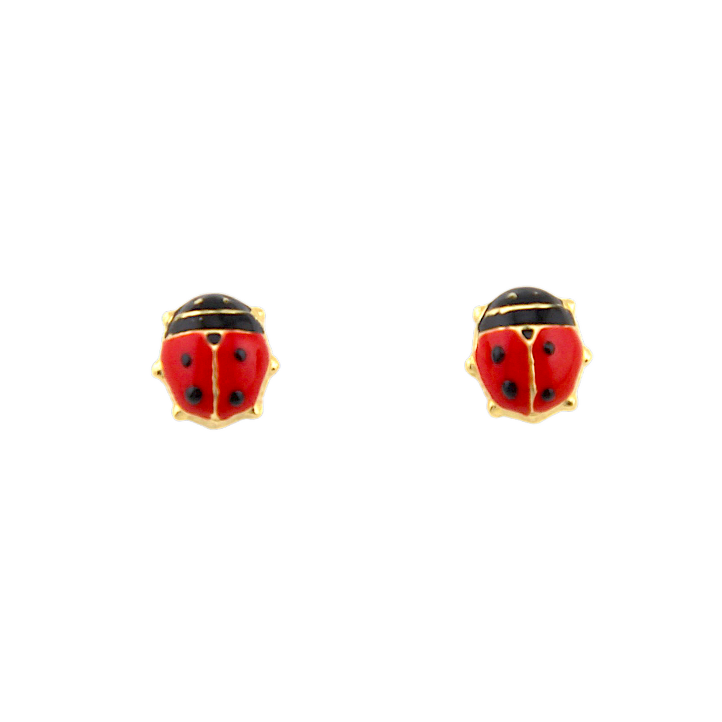 Ladybug Stud Earrings