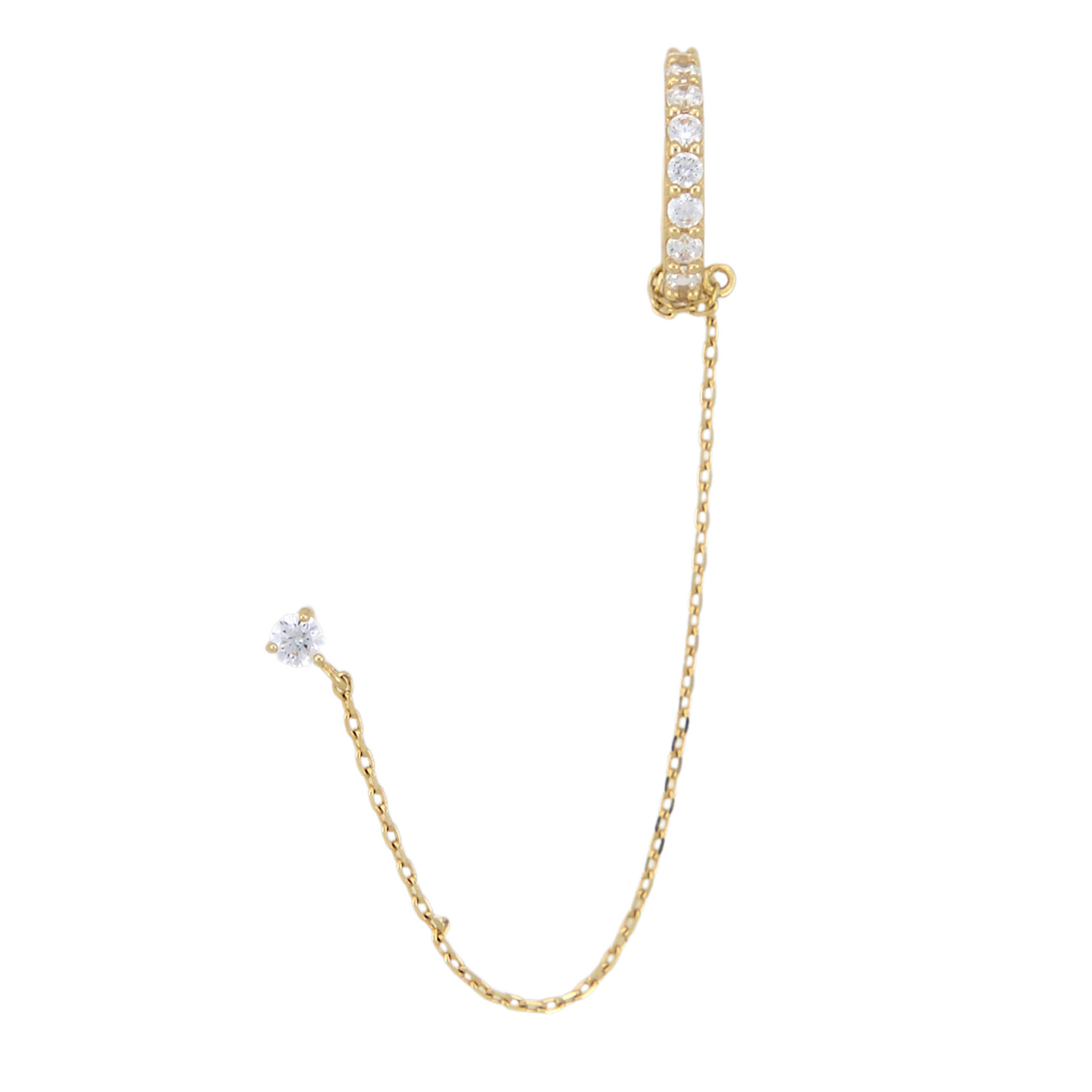 Chain Earcuff Earrings