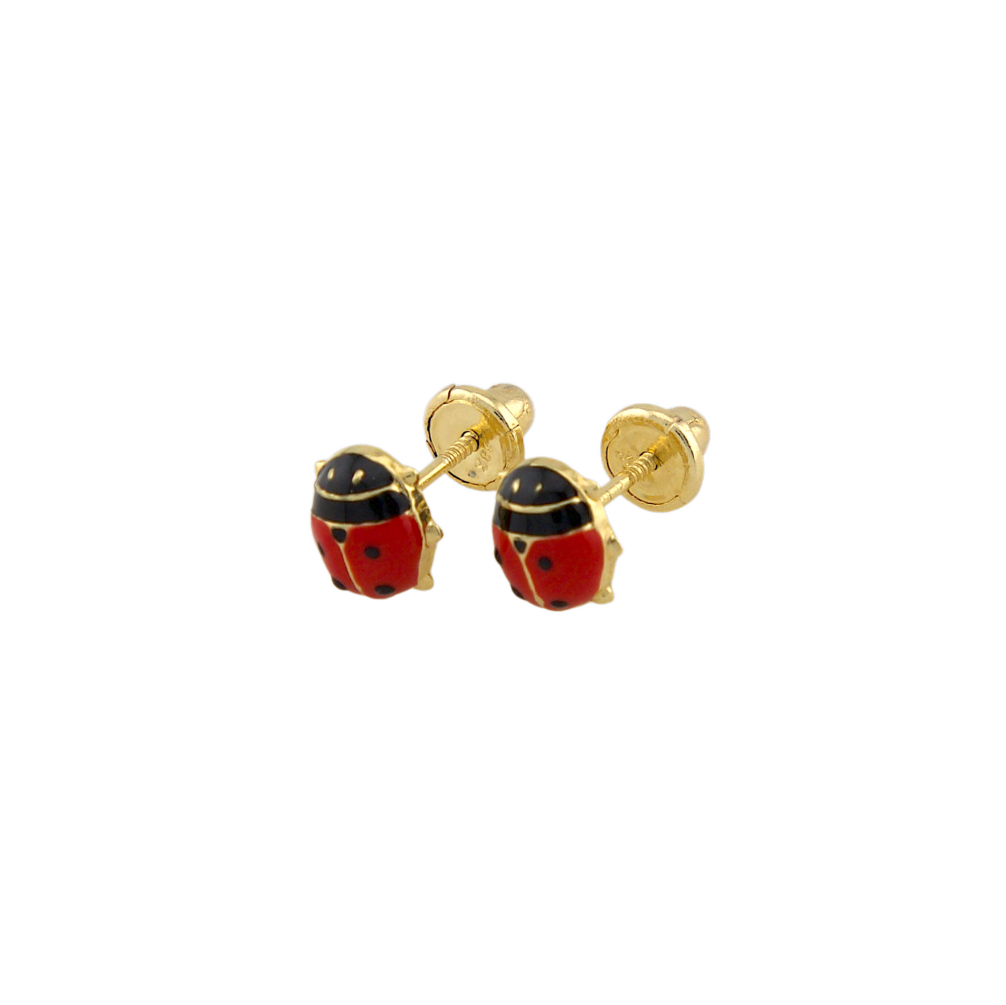 Ladybug Stud Earrings