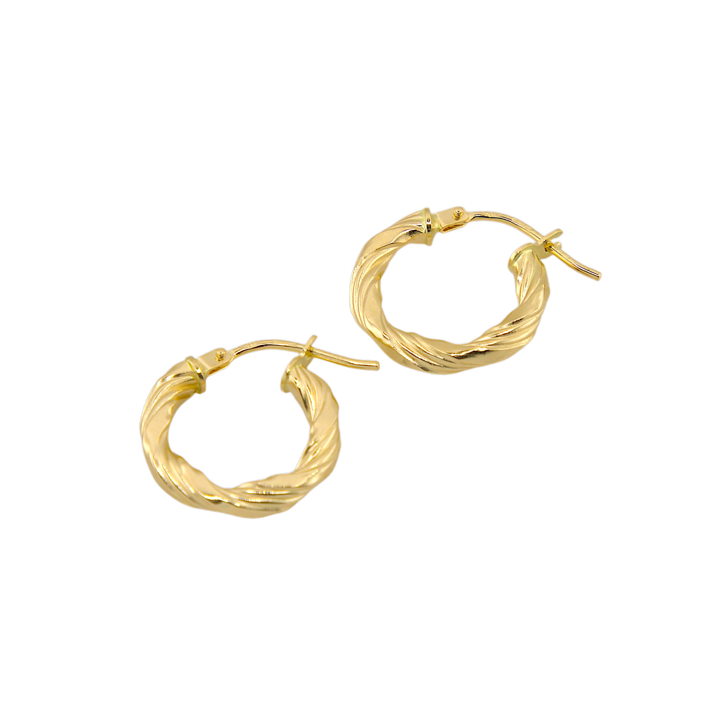 Twisted Hoops Earrings