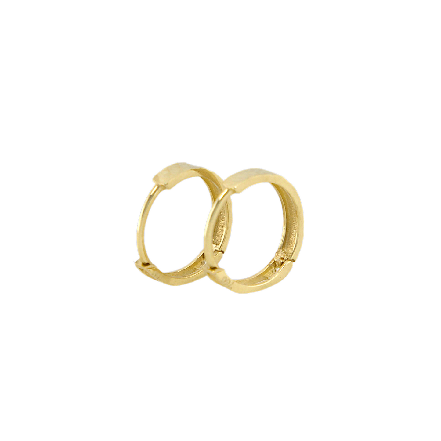 Diamond Cut Hoops Earrings