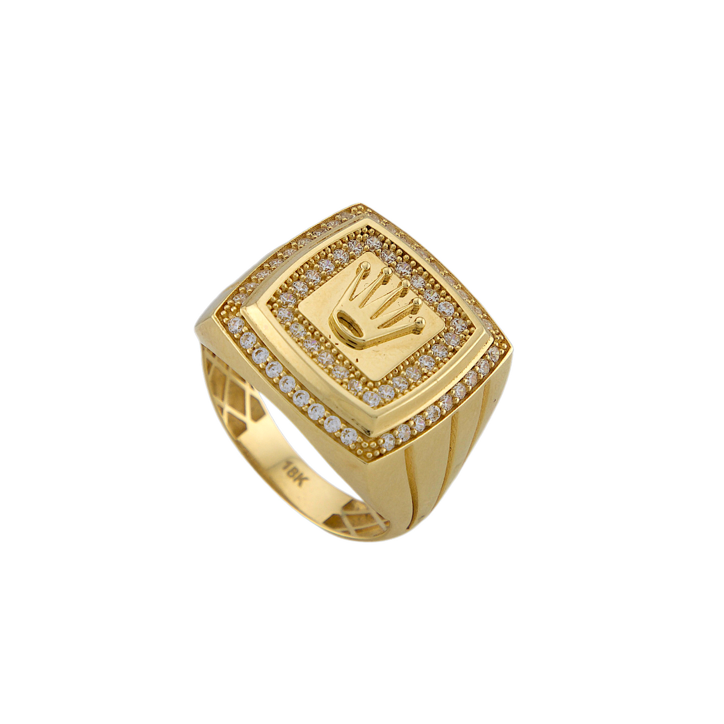Crown Zirconia Ring