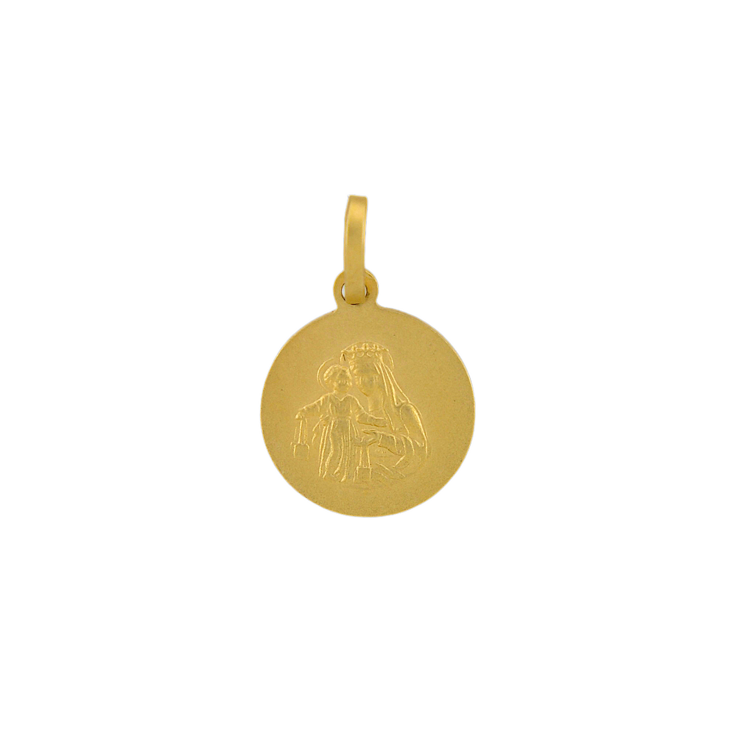 Corazon de Jesus & Virgen del Carmen Pendant