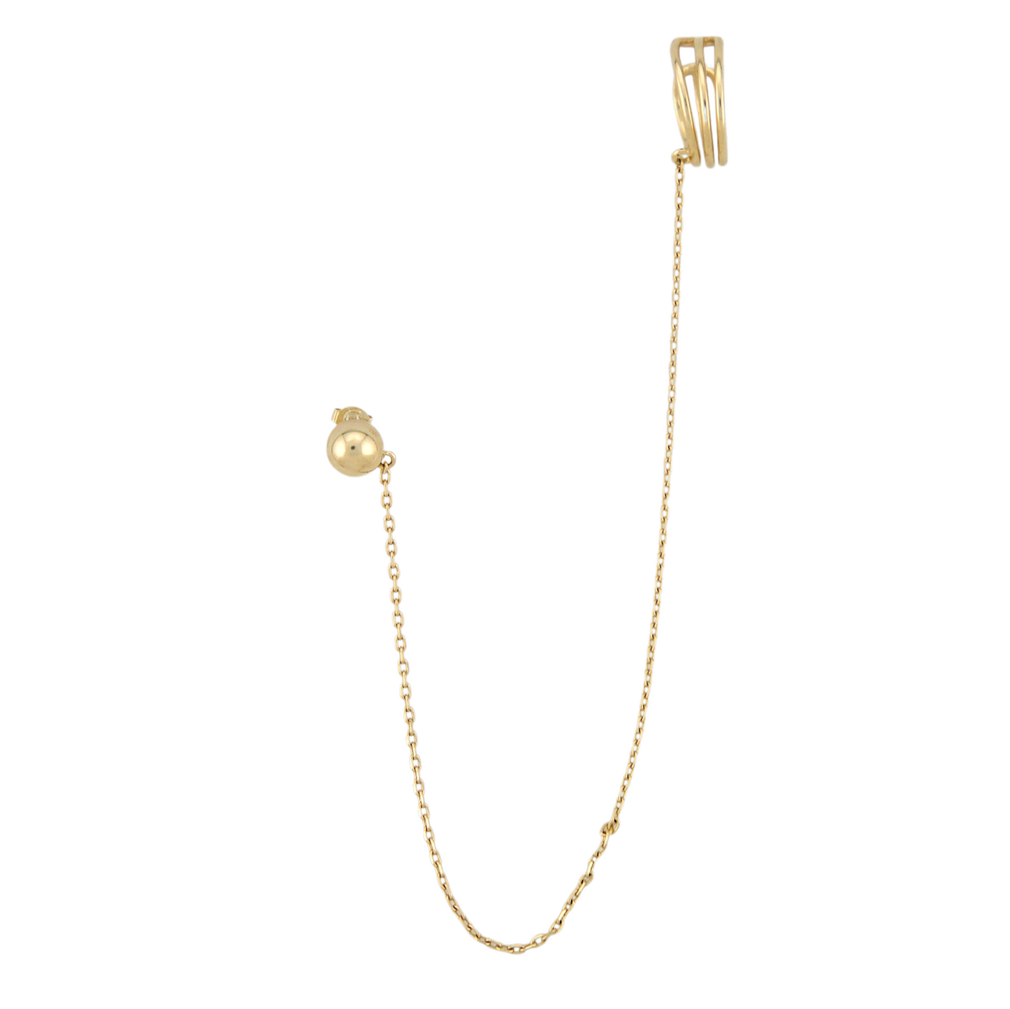 Chain Earcuff Earrings