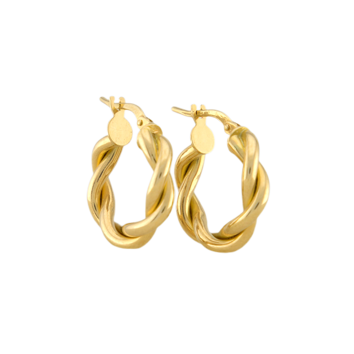 Twisted Hoops Earrings