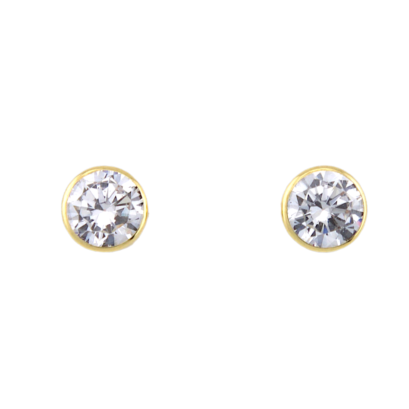 Big Point Of Light Stud Earrings