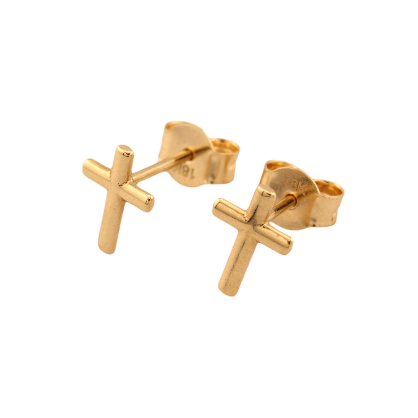 Simple Cross Stud Earring