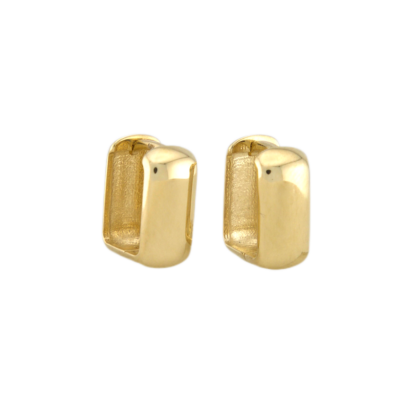 Fancy Square Hoops Earrings