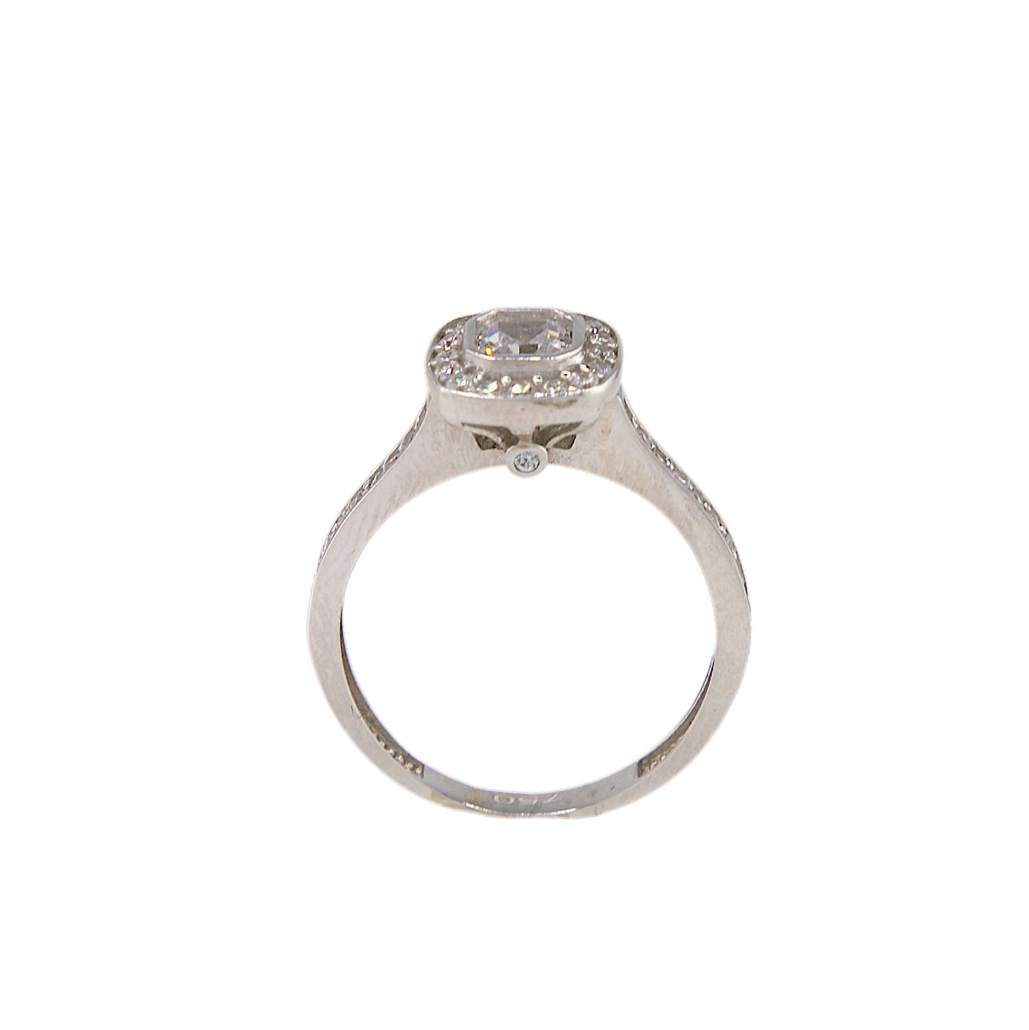 Zirconia Engagement Ring