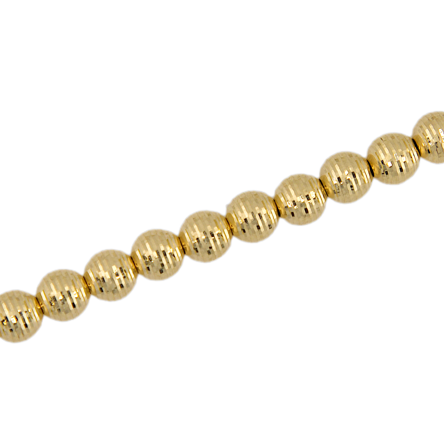 Diamond Cut Balls Bracelet