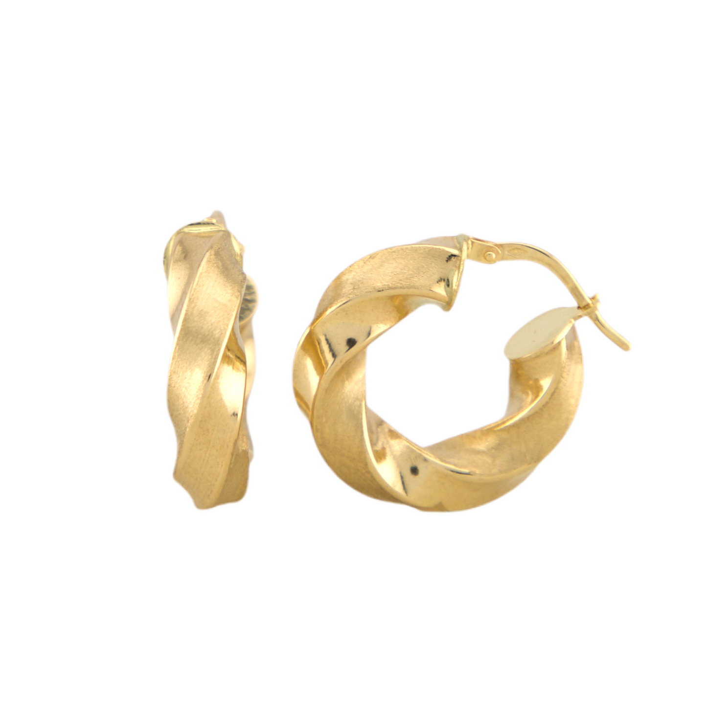 Twisted Hoops Earrings
