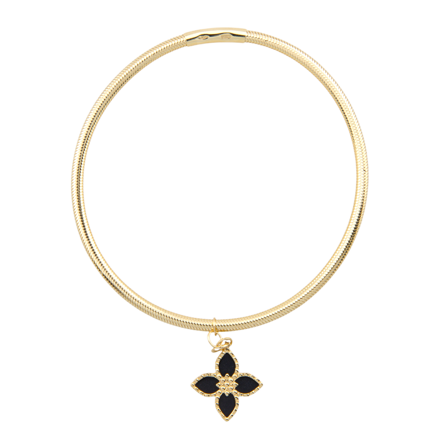 Stretch Black Trevol Bracelet