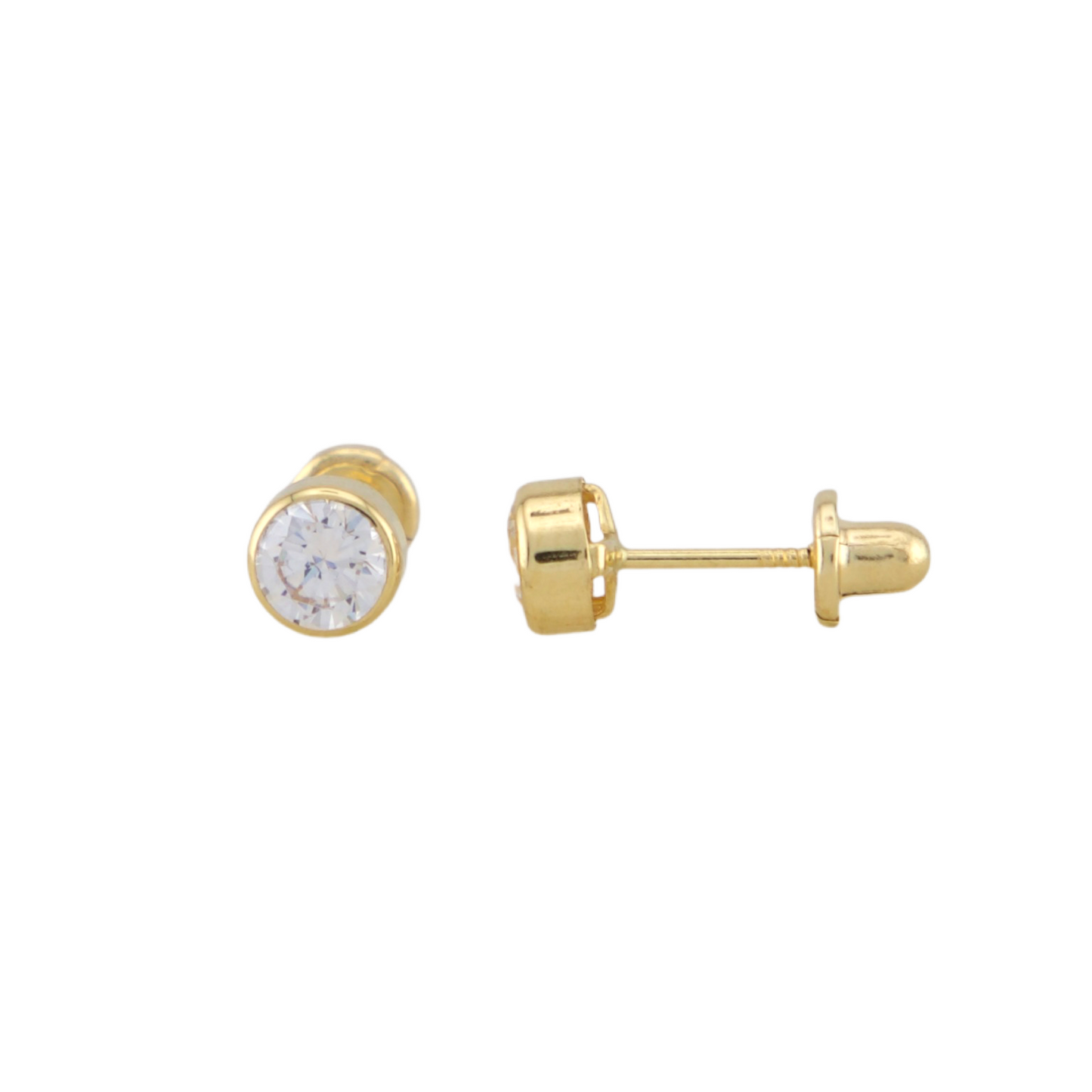 Pendiente Cuadrado con Zirconia