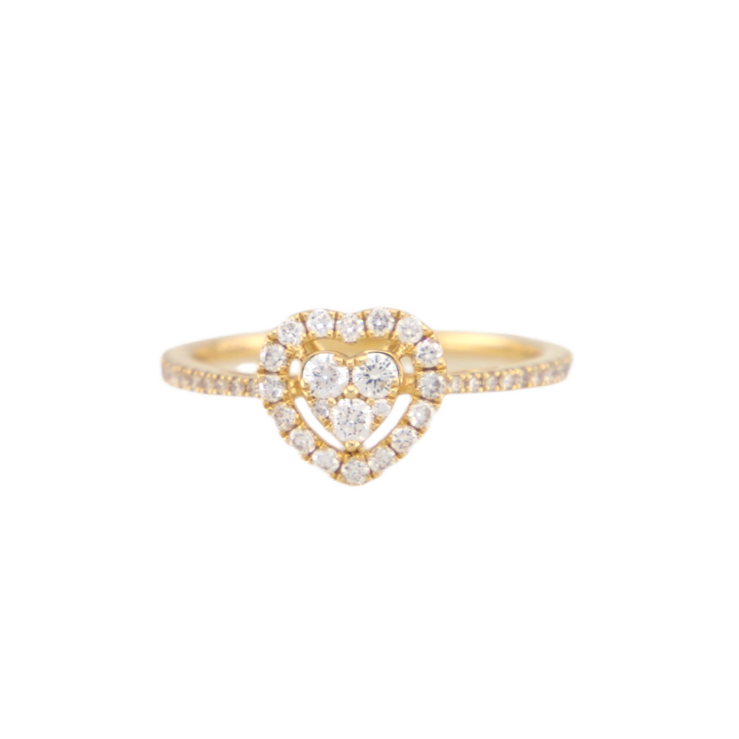 Engagement Heart Diamond Ring