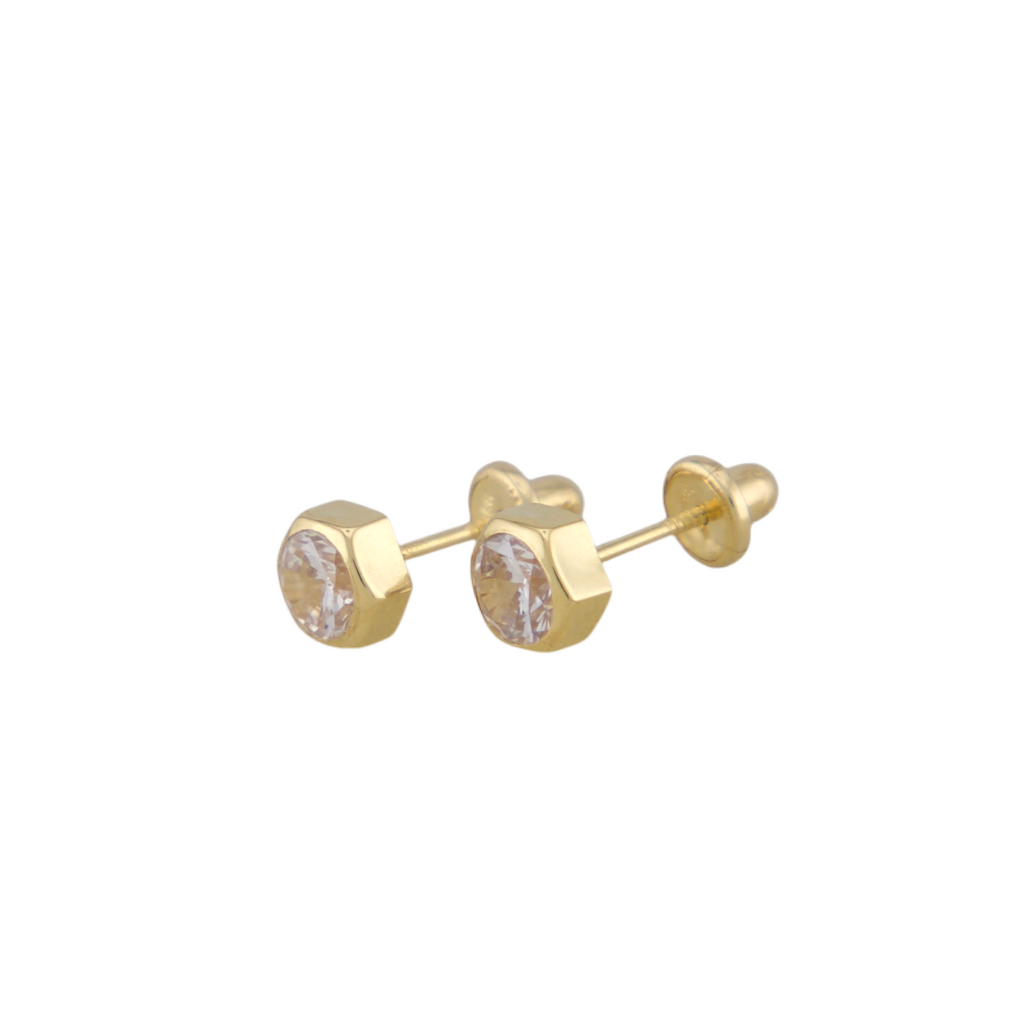 Pendiente Cuadrado con Zirconia