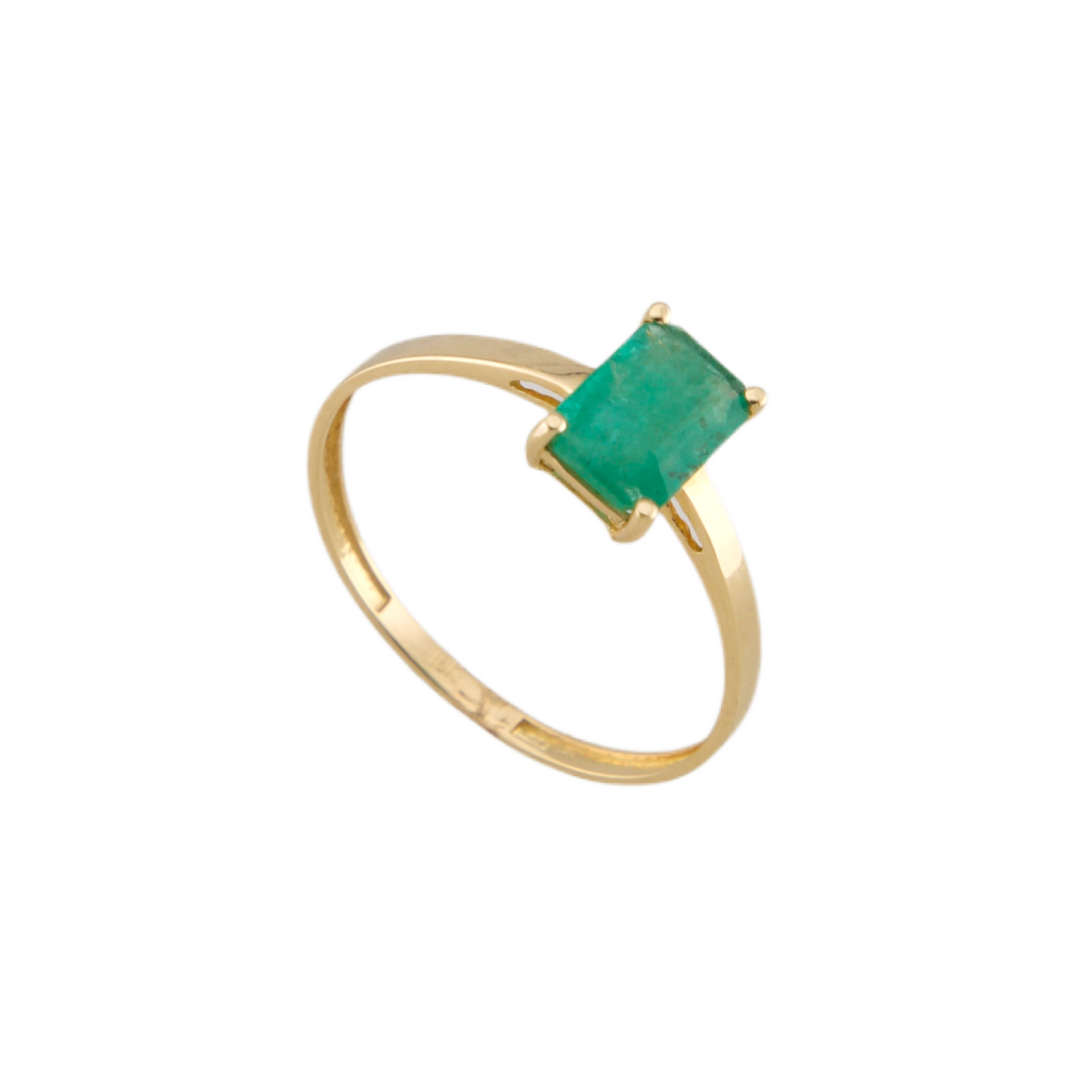 Genuine Emerald Ring