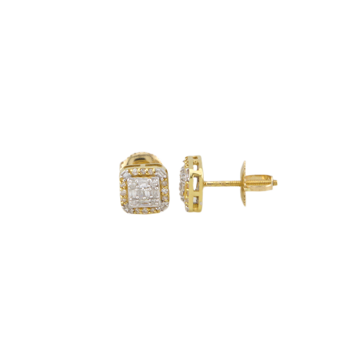 Pendiente Cuadrado con Zirconia