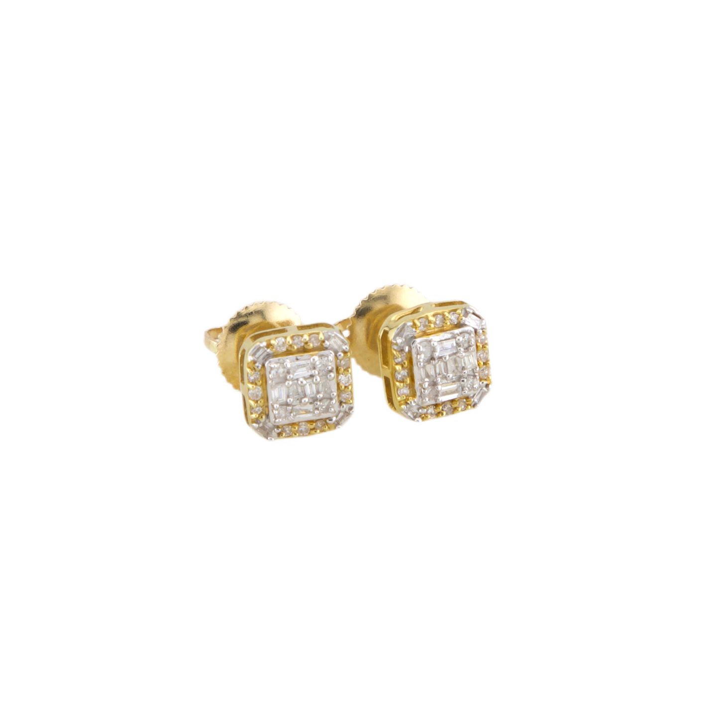 Pendiente Cuadrado con Zirconia