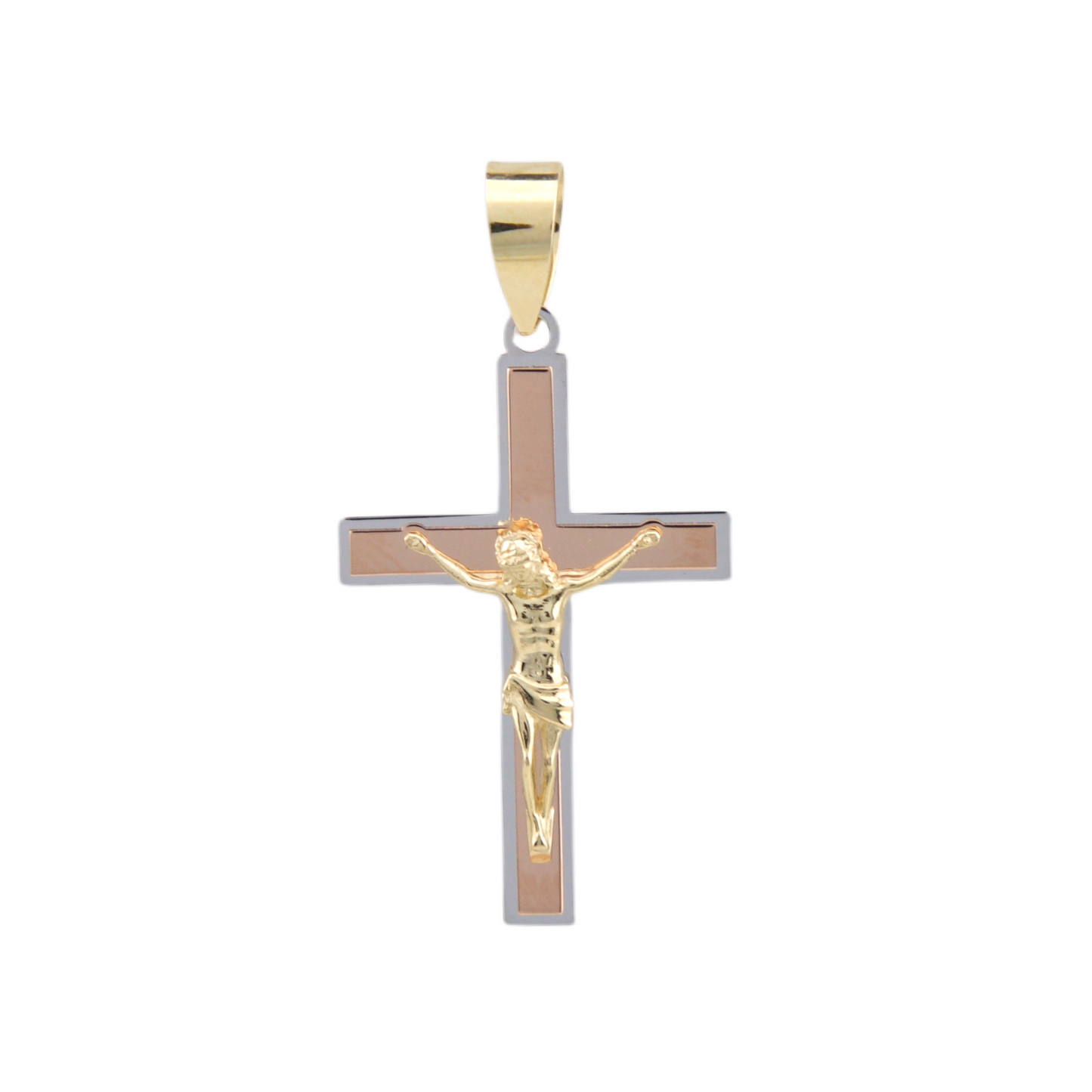 Three Colors Cross Pendant