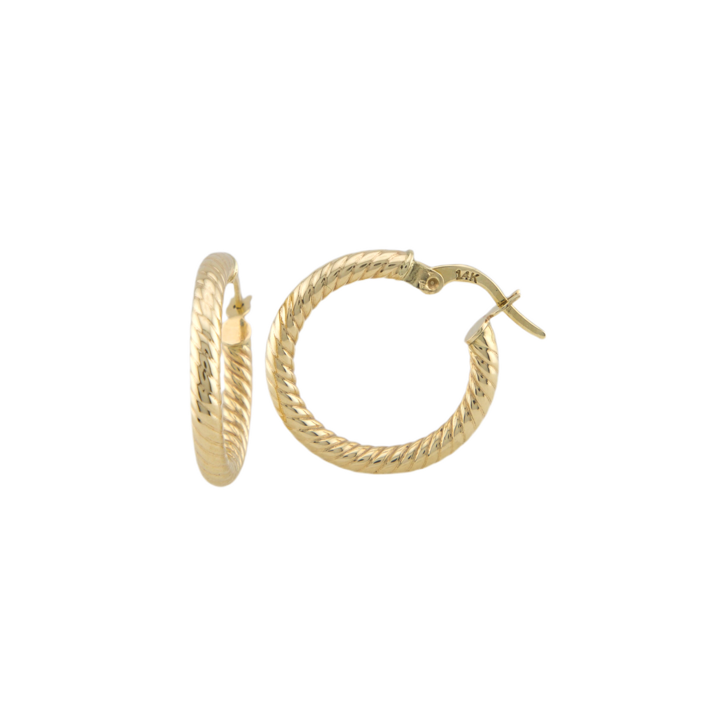 Twisted Hoops Earrings