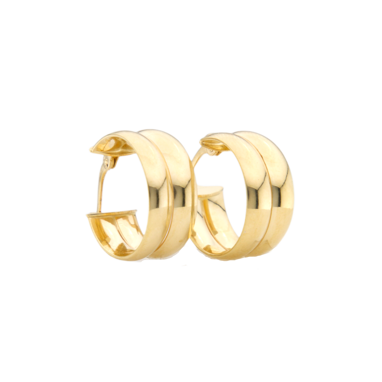 Two Lines Hoops Earrings