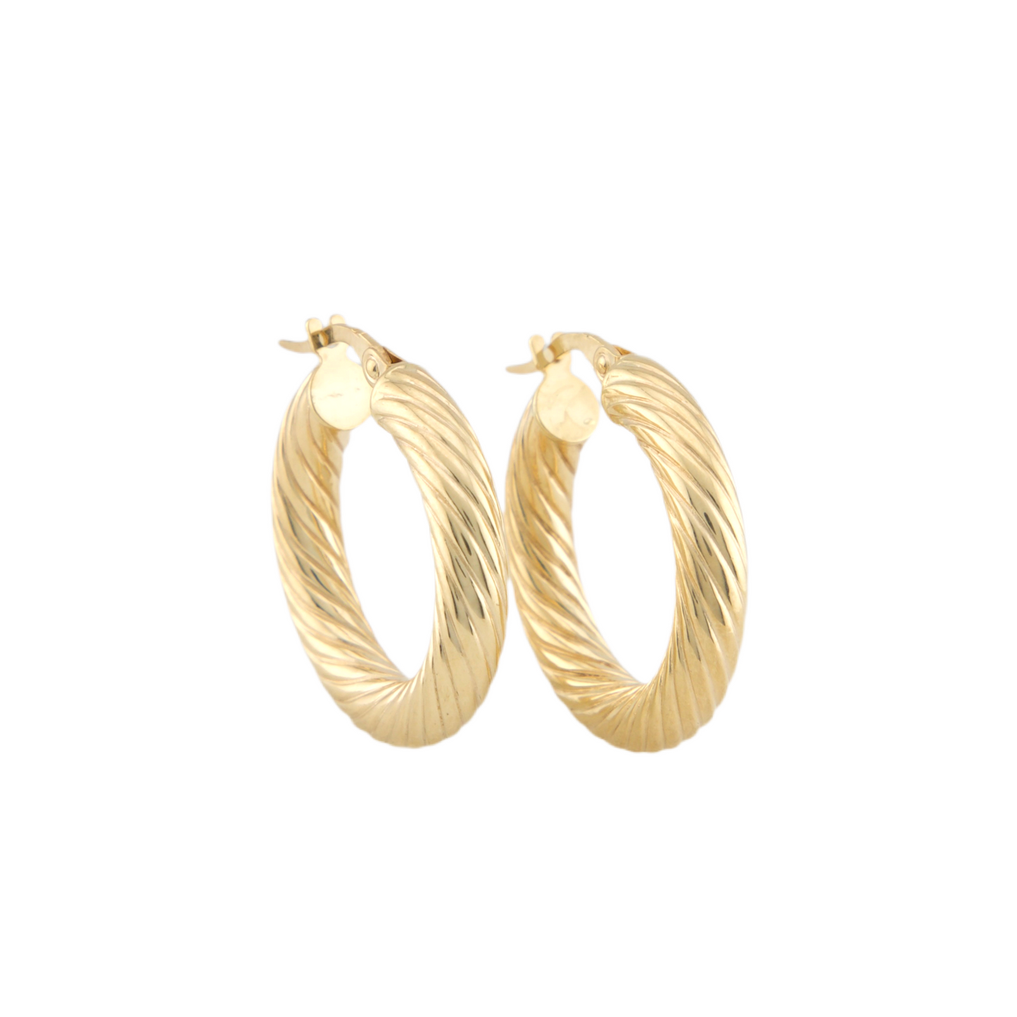 Twisted Hoops Earrings