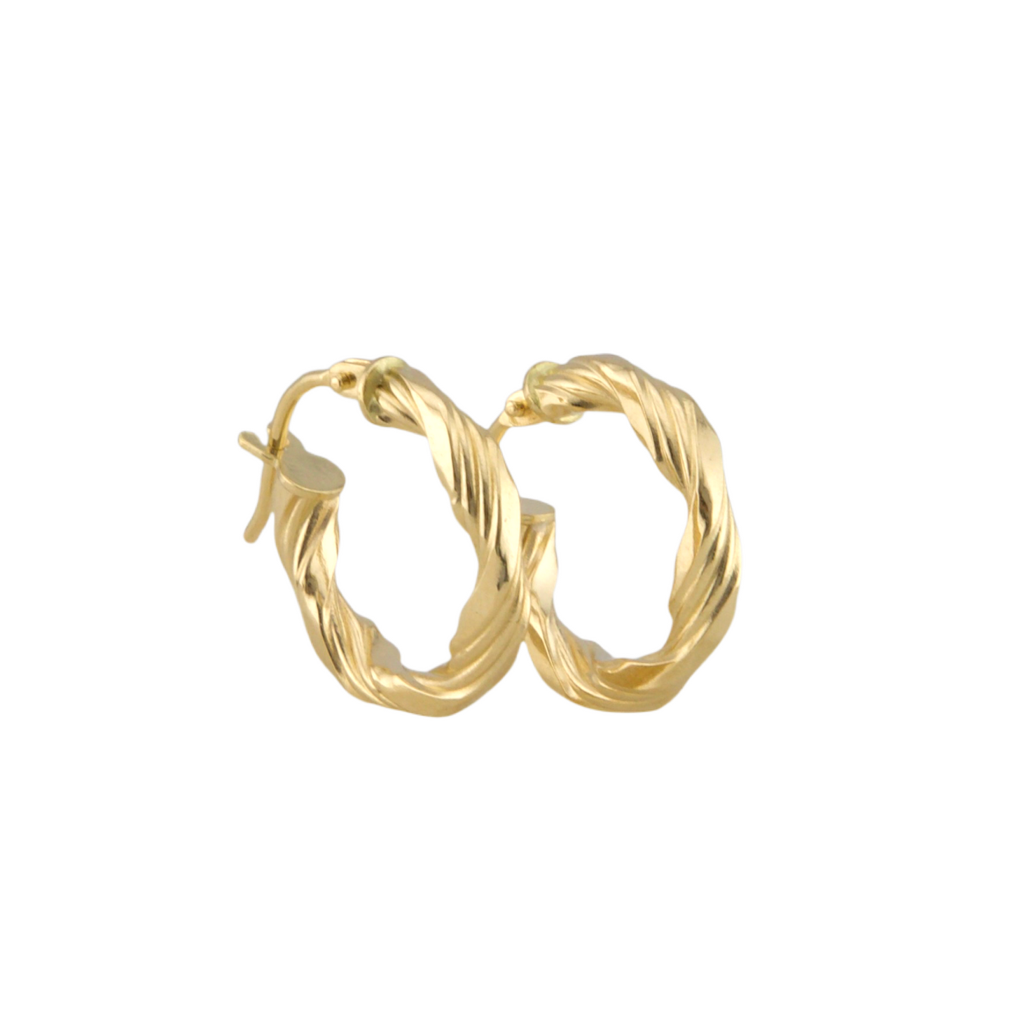 Twisted Hoops Earrings