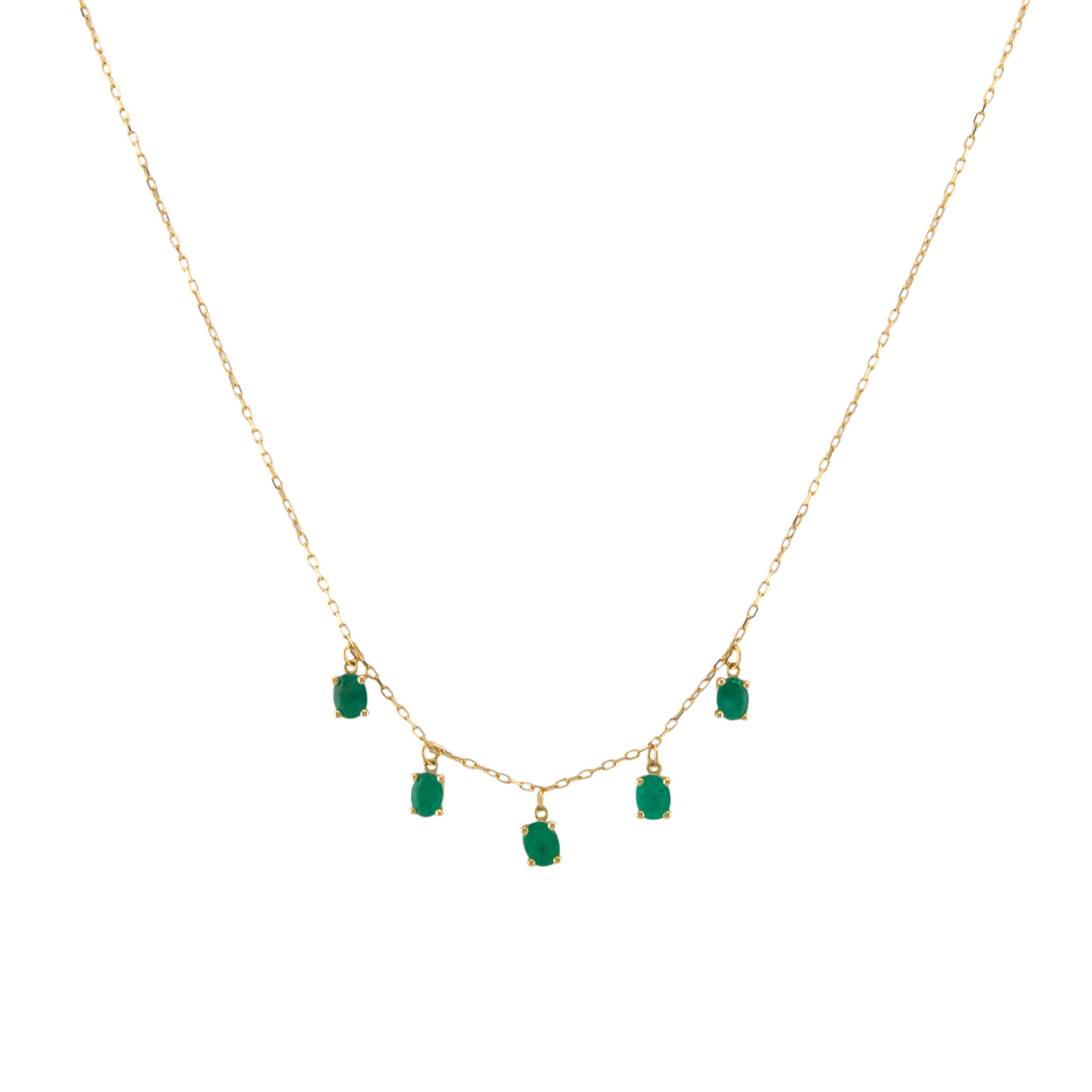 Genuine Emerald Necklace