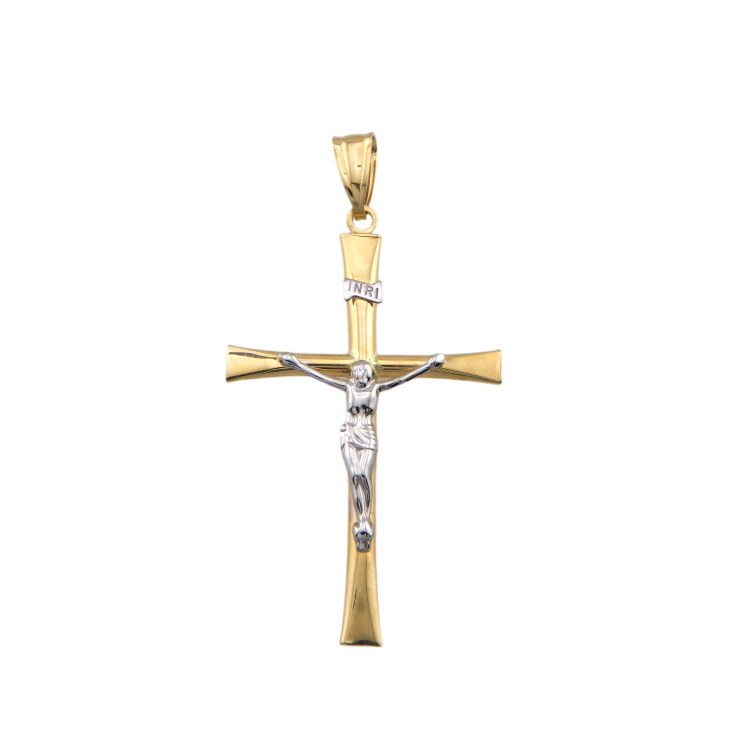 Bicolor Cross Pendant