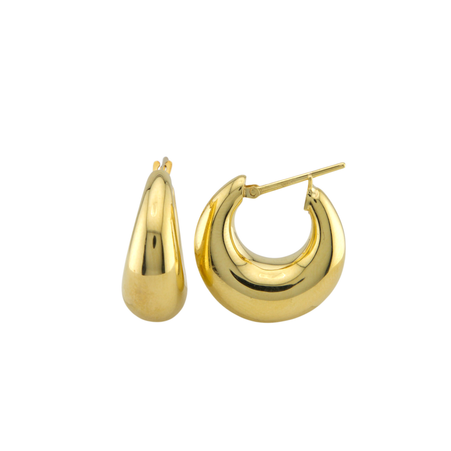 Ultra Fancy Italian Hoops Earrings