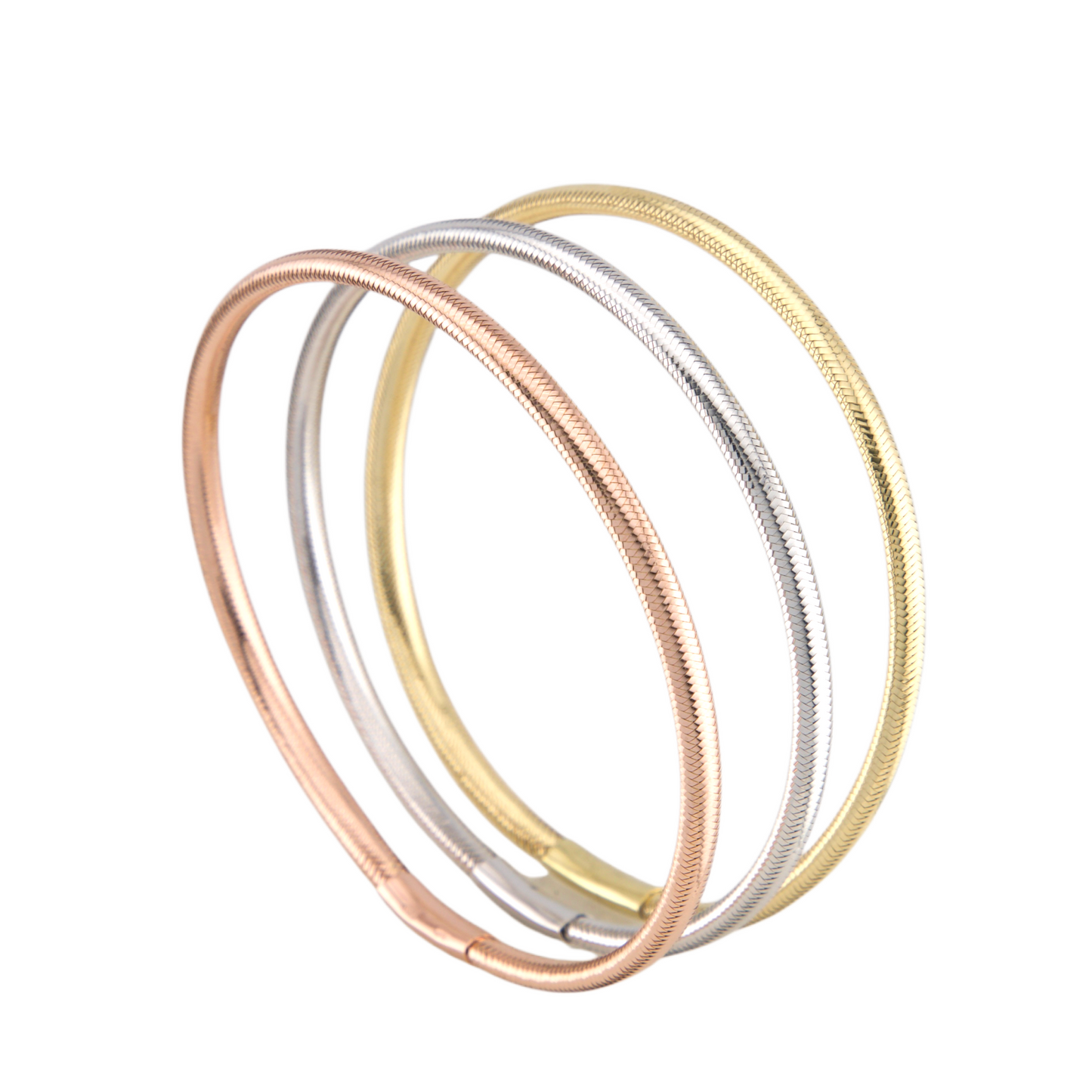 Three Colors Stretch Bracelet (Set)
