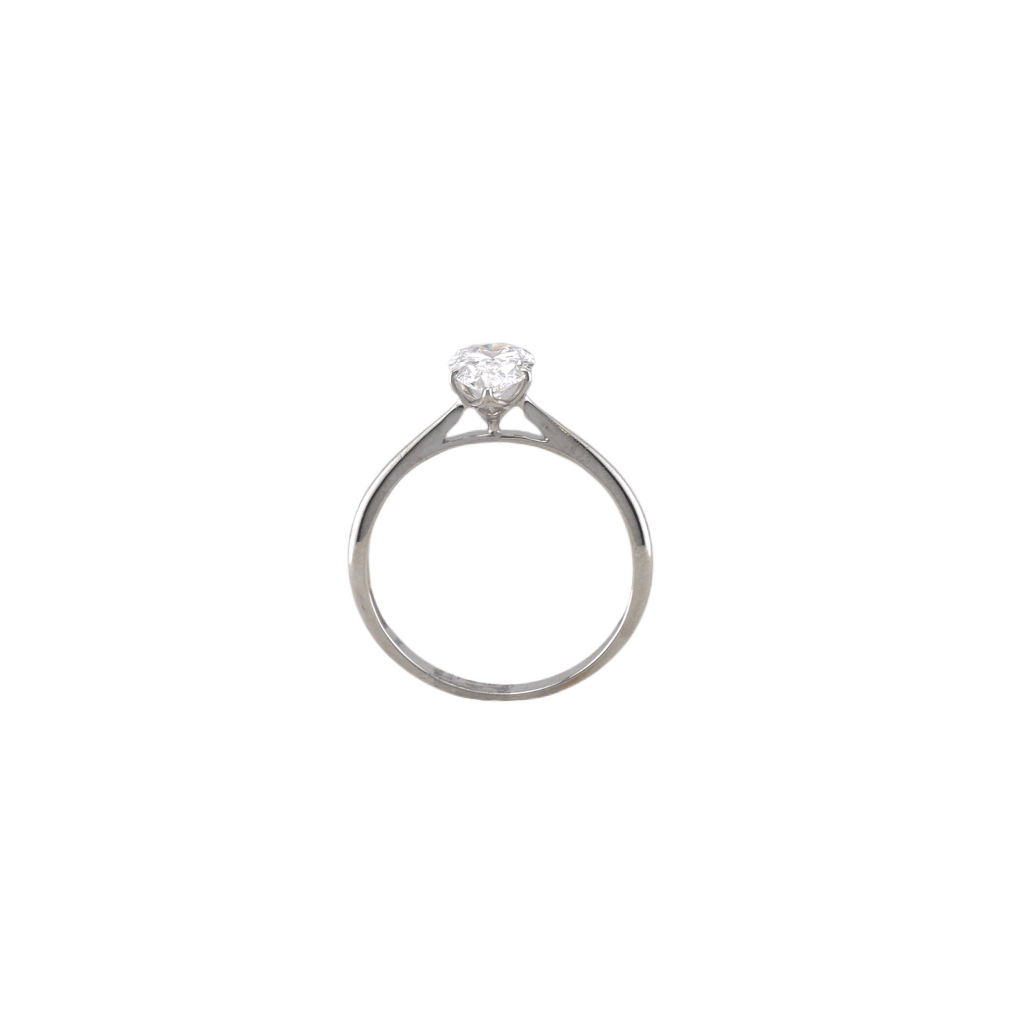 Pear Cut Diamond Ring