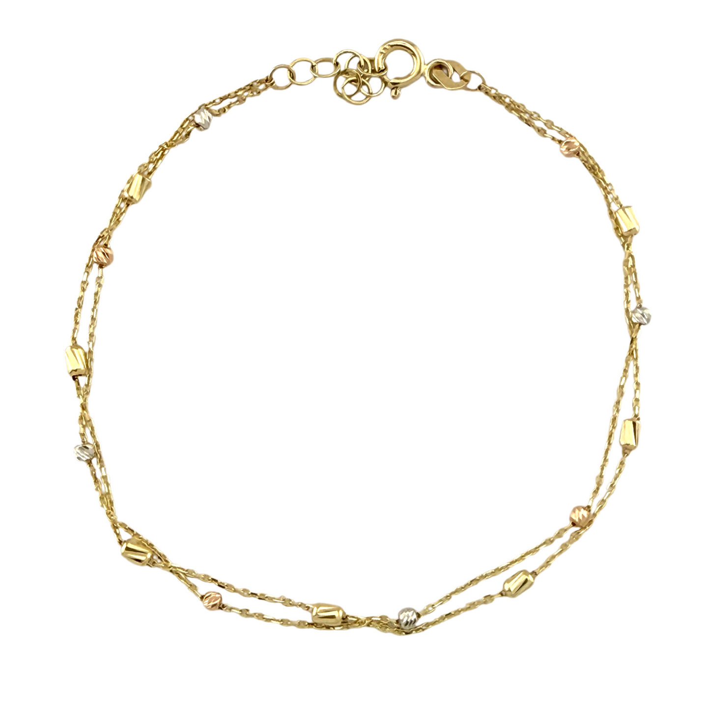 Three Colors Fancy Balls Bracelet