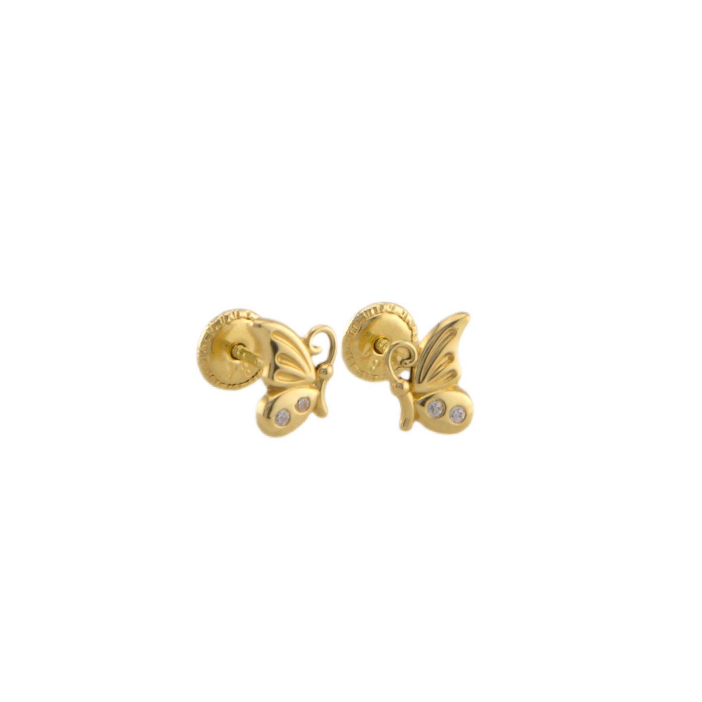 Fancy Butterfly Stud Earrings
