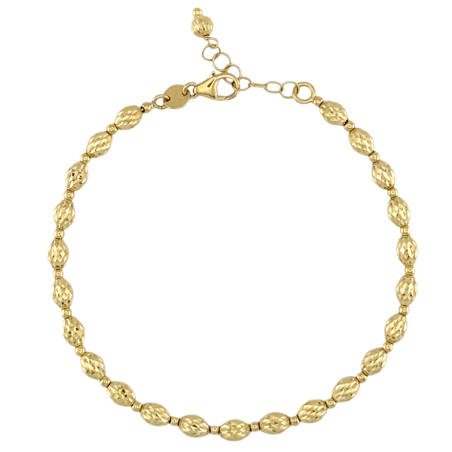 Diamond Cut Balls Bracelet