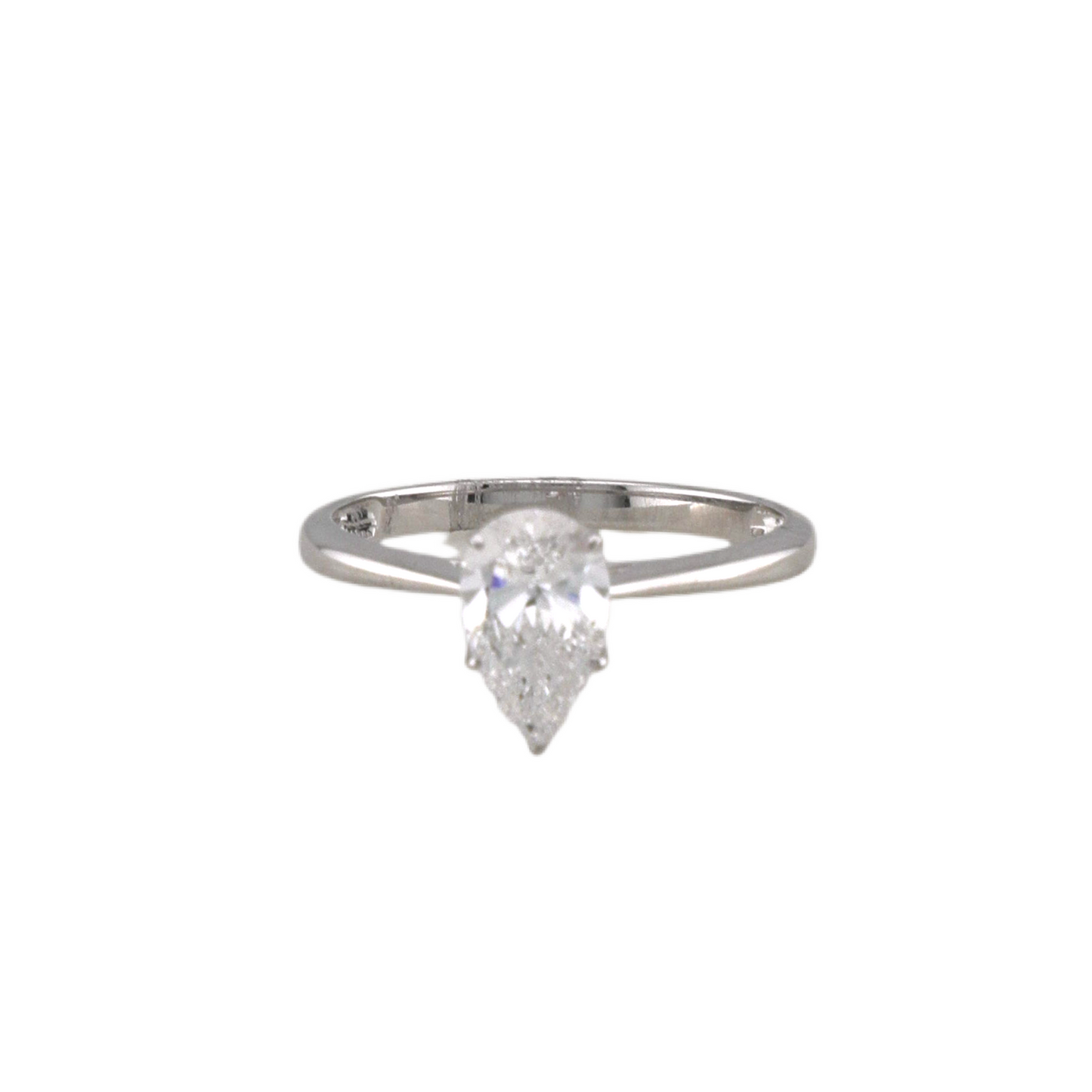 Pear Cut Diamond Ring