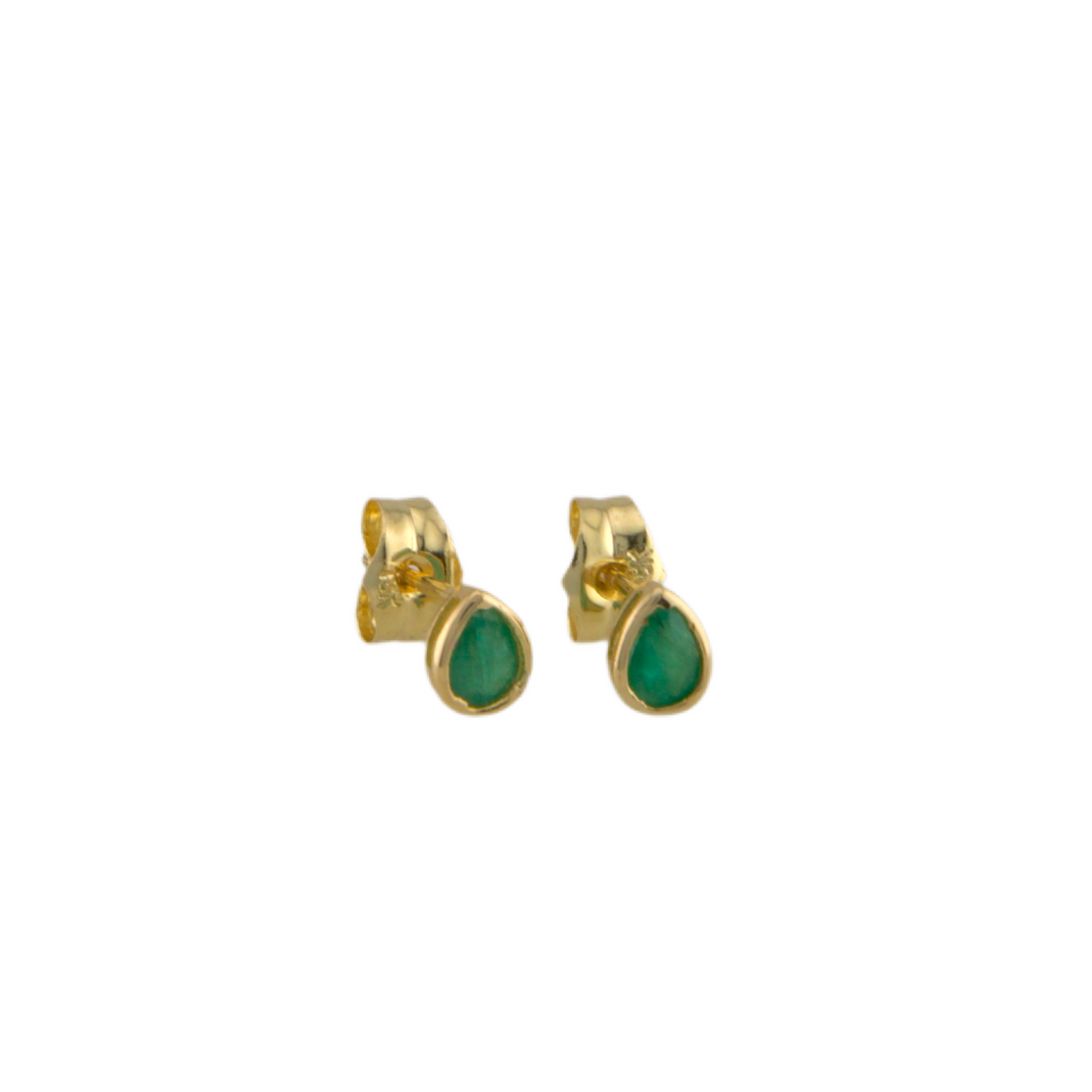 Emerald Stud Earrings