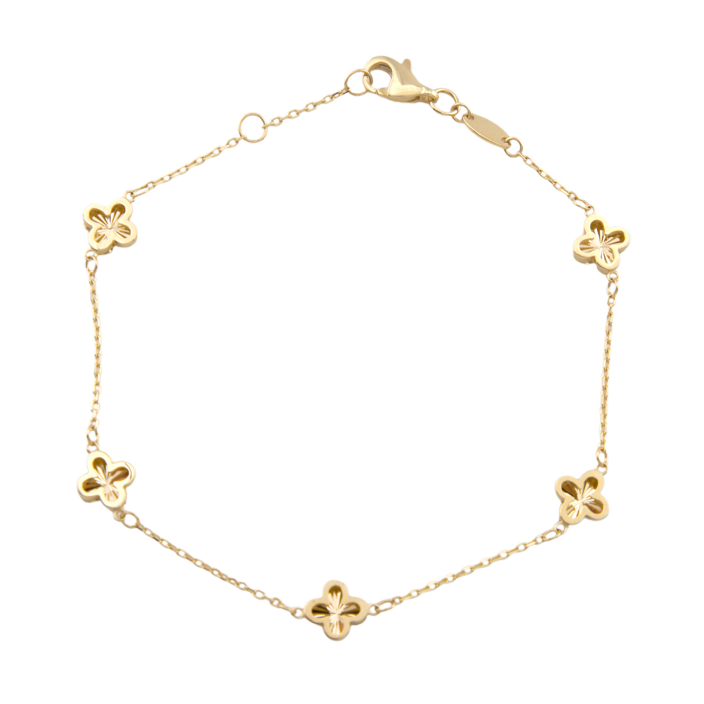 Gold Trevol Bracelet