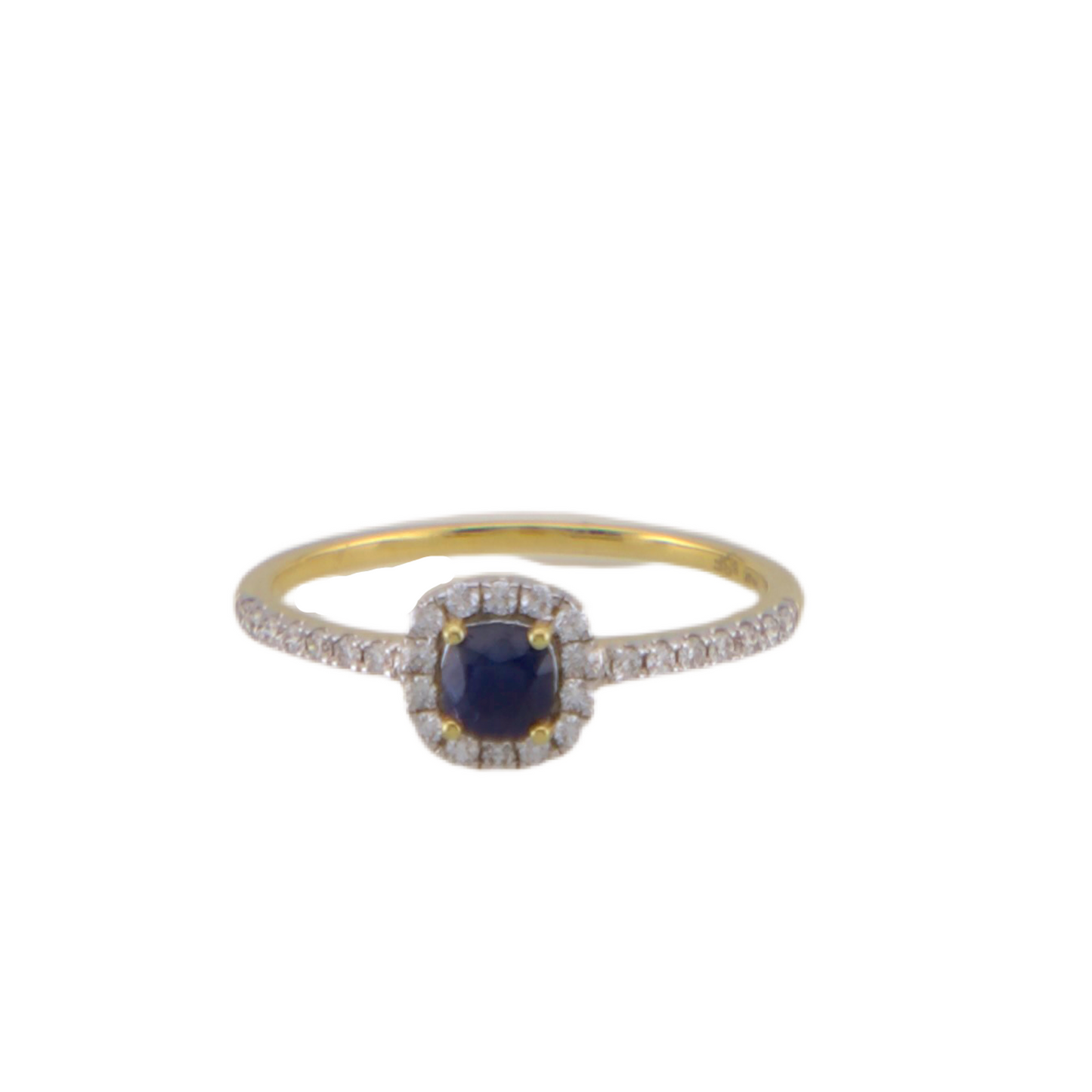 Diamond Sapphire Ring